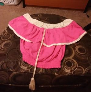Flying tomato Ruffle girls top